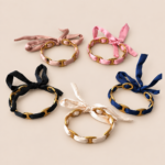 Bracelet JOY jonc avec foulard