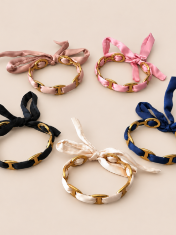 Bracelet JOY jonc avec foulard