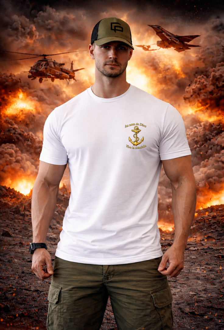 T-shirt TDM "Vive la coloniale"