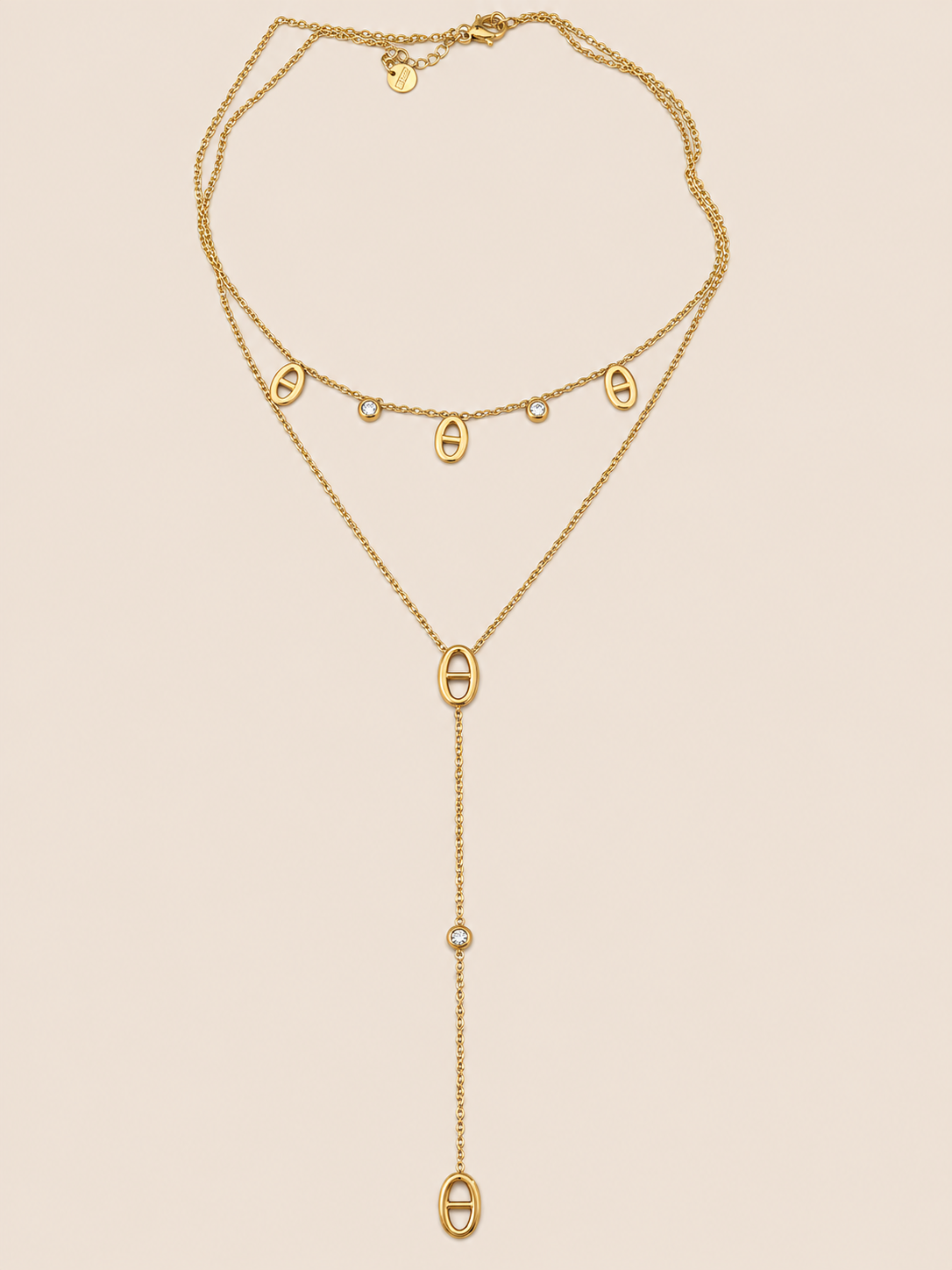 Collier double Romy