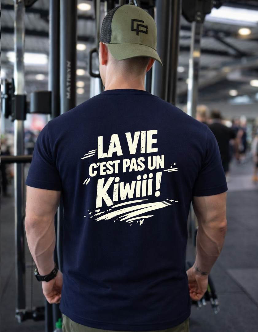 T-shirt humour –"LA VIE C'EST PAS UN KIWIII!" – Image 9