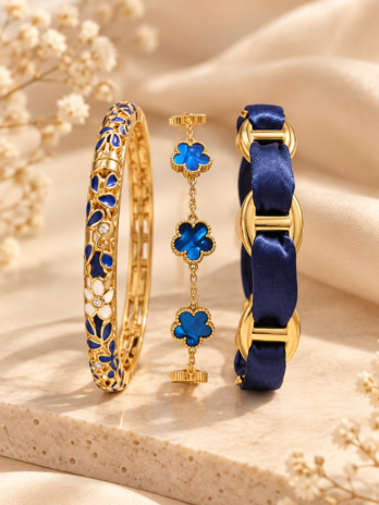 💙 Compo Bleu Royal – 3 bracelets, 10 € d’économie ✨